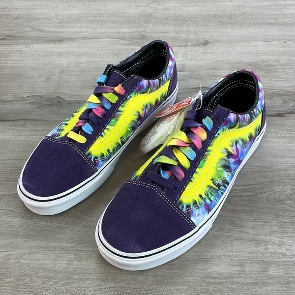 🔹VANS - OLD SKOOL LOW TOPS tie-dye - Picture 4 of 9